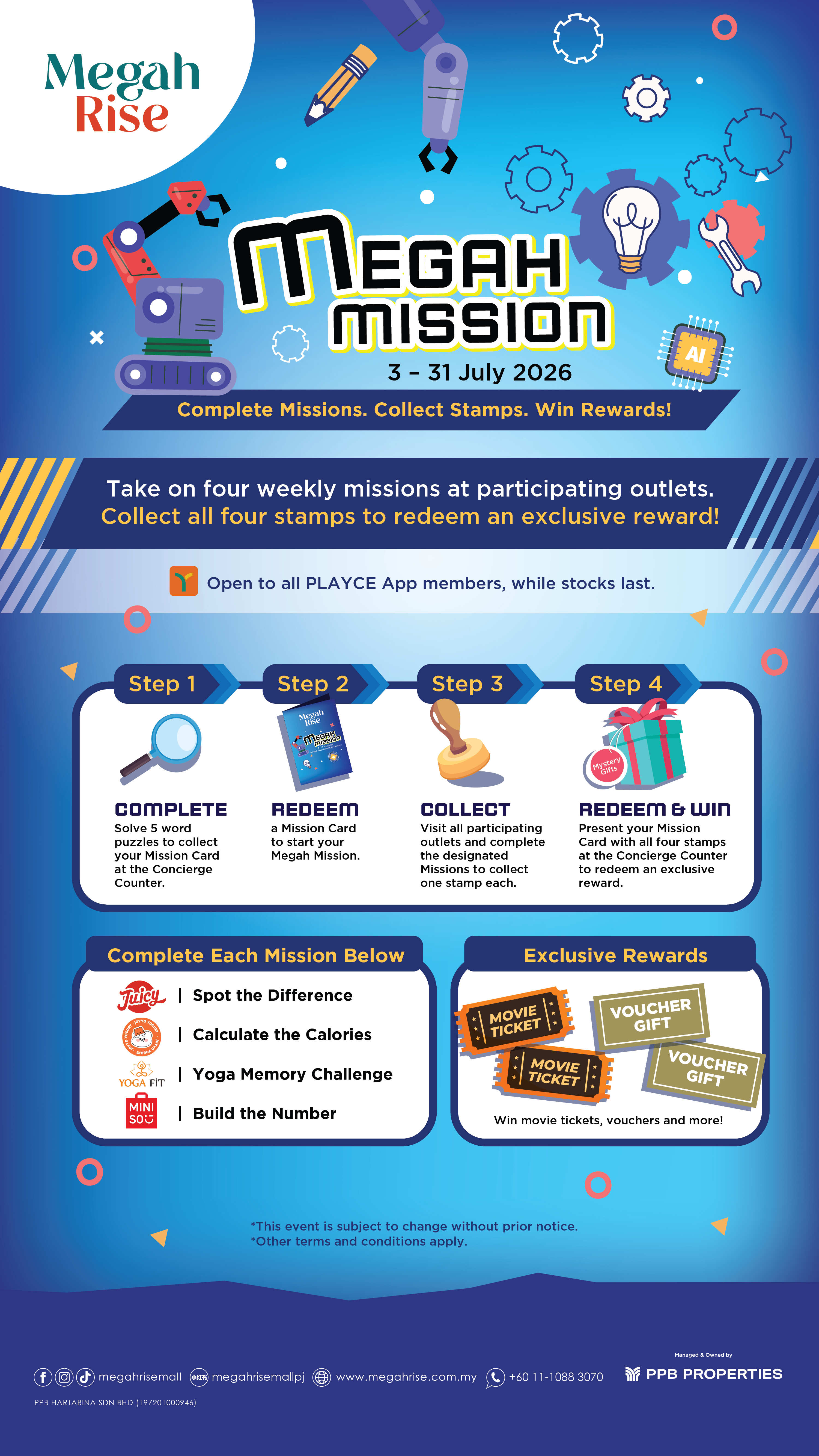 megah mission