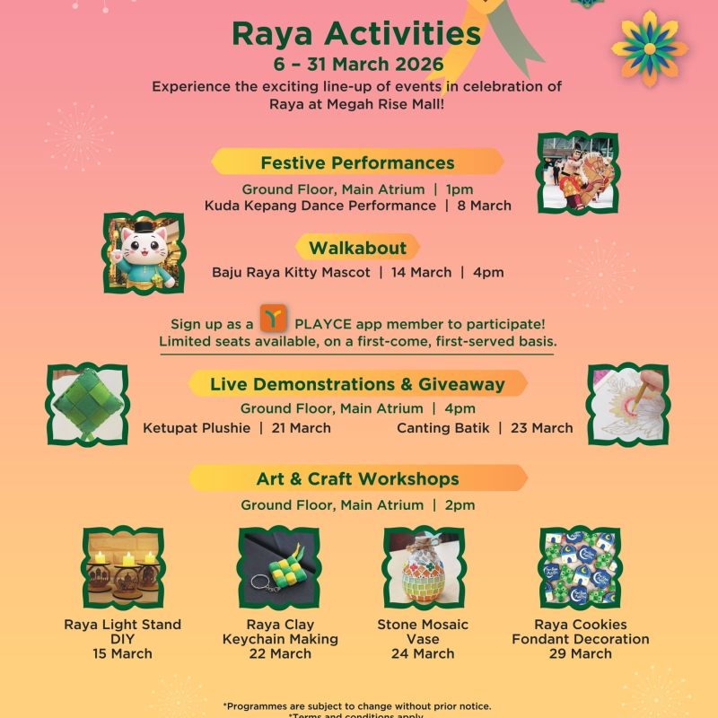 Anyaman Aidilfitri Activities