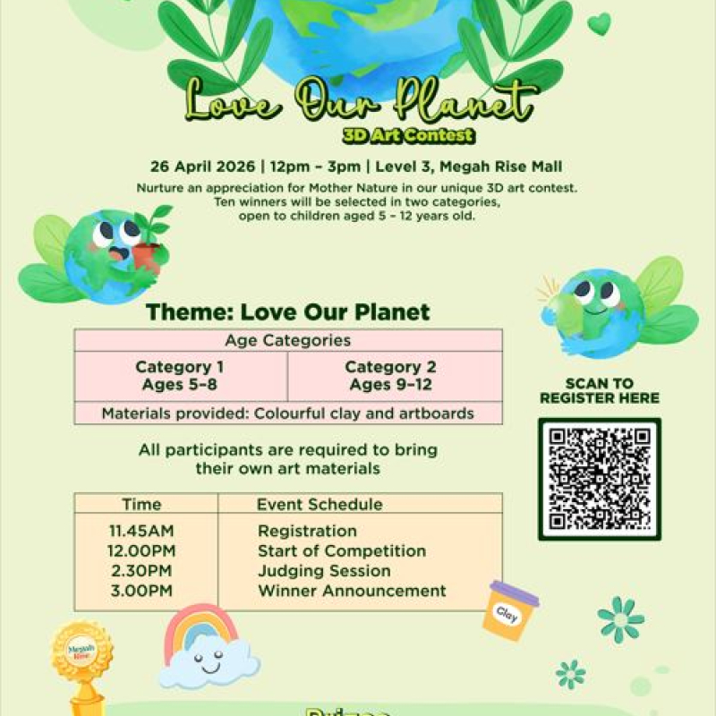 Love Our Planet 3D Art Contest